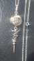 Сребърно колие. Сребърна висулка., снимка 1
