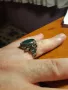 Мъжки бутиков сребърен пръстен ръчна изработка , снимка 8