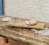 Дървено плато поднос изработено в Рустик стил, снимка 2