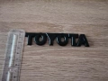 Toyota черен надпис малък шрифт, снимка 5