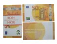 Висококачествени реквизитни сувенирни пари, 25 вида банкноти от 6 различни валути, снимка 11
