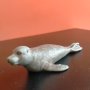 Колекционерска фигурка Schleich Grey Seal Сиво Тюлен 1999 14171, снимка 1 - Колекции - 41575459