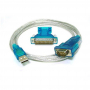 Преходник адаптер от USB порт към Com порт и LPT RS232 порт Digital One SP00342-USB-RS232 CABLE