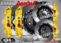 RS7 Audi RS 7 надписи за капаци на спирачни апарати стикери лепенки фолио, снимка 2