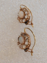 Дамски златни обеци с опали,злато 18к , снимка 5