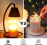 Лампа за подгряване на свещи димируема подгряване на восък с 2 крушки, снимка 6