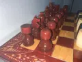 Голям Дървен шах 44 х 44 см. и табла, снимка 6