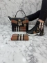 Burberry Дамски Комплект Маратонки Чанта И Портмоне Бърбъри - Налични Различни Цветове Код SK318, снимка 5