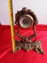 Стар Настолен Бронзов Бароков Часовник, снимка 7
