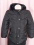 PRIMARK 8-9/135 Детска зимна шуба за момиче в черно , снимка 3