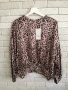 Красива блуза ЗАРА животински принт, снимка 1 - Блузи с дълъг ръкав и пуловери - 42569632