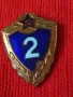СТАР СОЦ РУСКИ НАГРЪДЕН ВОЕНЕН ЗНАК ЗНАЧКА МЕСИНГ с ЕМАЙЛ и ПОЗЛАТА СССР 45572, снимка 15