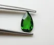 Елегантен Цаворит гранат в шокиращо зелен цвят 0.99кт.! Сертифициран! Нов!, снимка 3