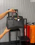 Hermes Birkin Луксозна Дамска Чанта С Декоративен Шал - Различни Цветове Код SEM-795, снимка 3