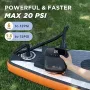 AIRBANK 20 PSI Електрическа помпа за дъска за изправено гребане Puffer Pro, преносима SUP помпа, снимка 2