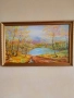 Маслена живопис - прекрасна стара картина , снимка 1