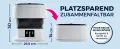 сгъваема мини къмпинг студентска пералня 12V 18W 9L, снимка 4
