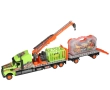 Камион с кран за превоз на Динозаври 90см, с динозаври комплект , снимка 2