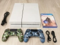 Playstation 4 Бял с два нови контролера камуфлажни, снимка 1