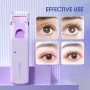 Електрическа извивачка за мигли TOUCHBeauty с нагревателна силиконова подложка за жени, снимка 6
