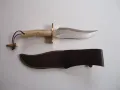 Невероятен ловен испански нож Apache рогова дръжка , снимка 10