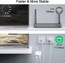 Нов USB C към Ethernet адаптер мрежов конвертор с PD 60W зареждане за MacBook Pro/Air, снимка 8
