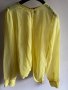 Дамска жълта, тюлена блуза Vero Moda, снимка 1 - Блузи с дълъг ръкав и пуловери - 34593148