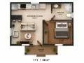 СГЛОБЯЕМА КЪЩА – 38 м² | 1 СПАЛНЯ | ВЕРАНДА | Всичко включено до етап ТАПА, снимка 2