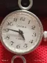 Стар механичен часовник дамски ЧАЙКА СССР 17 камъка за ремонт части КОЛЕКЦИЯ 27001, снимка 2