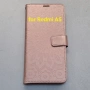 Redmi A5 калъф страничен с прегради и закопчаване розов розово злато , снимка 1