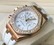 Audemars Piguet Royal Oak Offshore Chronograph 37mm Rose Gold White Diamond Дамски Различни Варианти, снимка 6