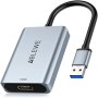 Нов USB 3.0/2.0 към HDMI адаптер/Компютър Лаптоп, снимка 1