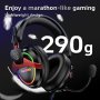 Tatybo Слушалки за PC/PS5/Xbox, RGB, Ултра-Ясен Микрофон, снимка 4