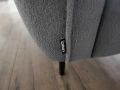 Сив диван от плат двойка, снимка 6