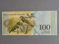 Банкнота - Венецуела - 100 боливара UNC | 2017г., снимка 2