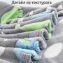 Светещо одеяло с динозаври 150×200 см – меко, пухкаво и уютно, със светещи мотиви в тъмното, снимка 5