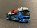 Mercedes Actros 1844 MP2 Kässbohrer SuperTrans Herpa 1:87 Автовоз, снимка 7