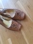 Дамски летни обувки с открита пета кафяви №36, снимка 3