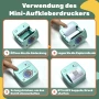 Принтер за стикери, Print Pod, мини преносим принтер с 8 ролки хартия, снимка 8