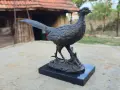 Бронзова статуетка Фазан Франция , снимка 6