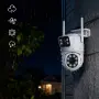 Smart Двойна Wi-Fi Камера с Две Лещи – Българско Меню! Нощно виждане, снимка 4