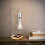 Стилна Стилна Левитираща LED лампа за Бюро , Офис , Дом + QI Зарядно