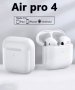 Bluetooth 5.0 слушалки, Pro 4, Super Bass с калъф за зареждане , снимка 1 - Слушалки и портативни колонки - 42385109