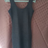 черна рокля с цип еластична , снимка 4 - Рокли - 34711159