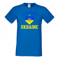 Мъжка тениска I STAND WITH UKRAINE,спасете Украйна, спрете войната, снимка 3 - Тениски - 36115365