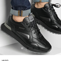 Hugo Boss Cubite run black, снимка 11 - Маратонки - 44513885