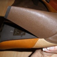 Обувки маркови номер 37  нови с  ток около 8 см естествена кожа, снимка 3 - Дамски обувки на ток - 34337601