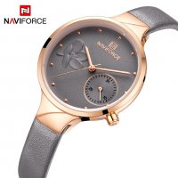 Дамски часовник NAVIFORCE Feminino Gray/Gold 5001L RGGYGY. , снимка 2 - Дамски - 34751443