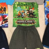 Детски къси екипи Brawl Stars,Fortnite и Minecraft унисекс, снимка 3 - Детски комплекти - 34089610