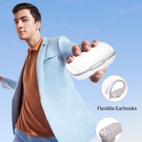 GameXtrem Безжични слушалки Bluetooth с калъф за безжично зареждане,IPX7 водоустойчиви, бели и черни, снимка 3 - Bluetooth слушалки - 44500069